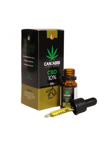Aceite de Oliva Premium con CBD 10% cannabis light spain